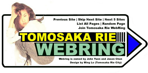 TOMOSAKA RIE 
WEBRING